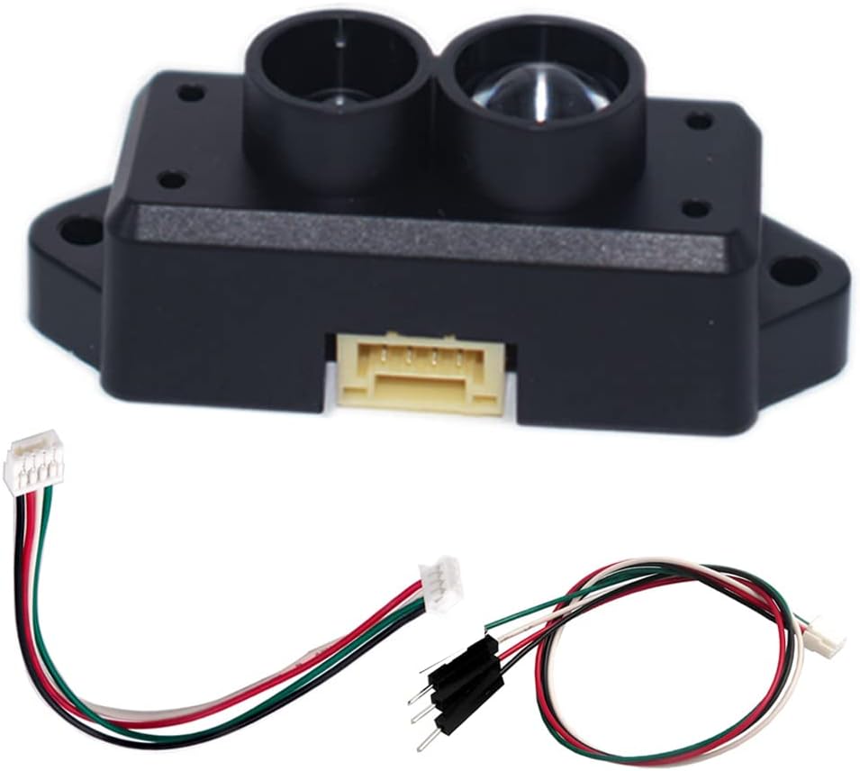 Stemedu TFmini-S Lidar Range Finder Sensor Module Tiny Single-Point Micro Ranging Module, Obstacle Avoidance Sensor, for Arduino Raspberry Pi Pixhawk, 4.5-6V UART I2C Interface