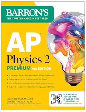 AP Physics 1 Premium, 2026: Prep Book with 4 Practice Tests ...