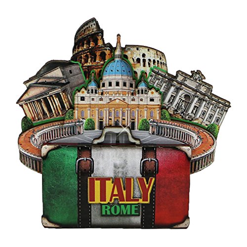 Imán decorativo de Roma Italia miniatura 1