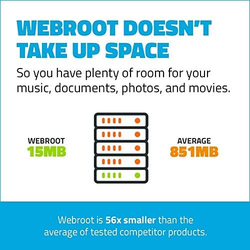 WEBRC Webroot SecureAnywhere Antivirus 1 Year 3 Device (3 ...