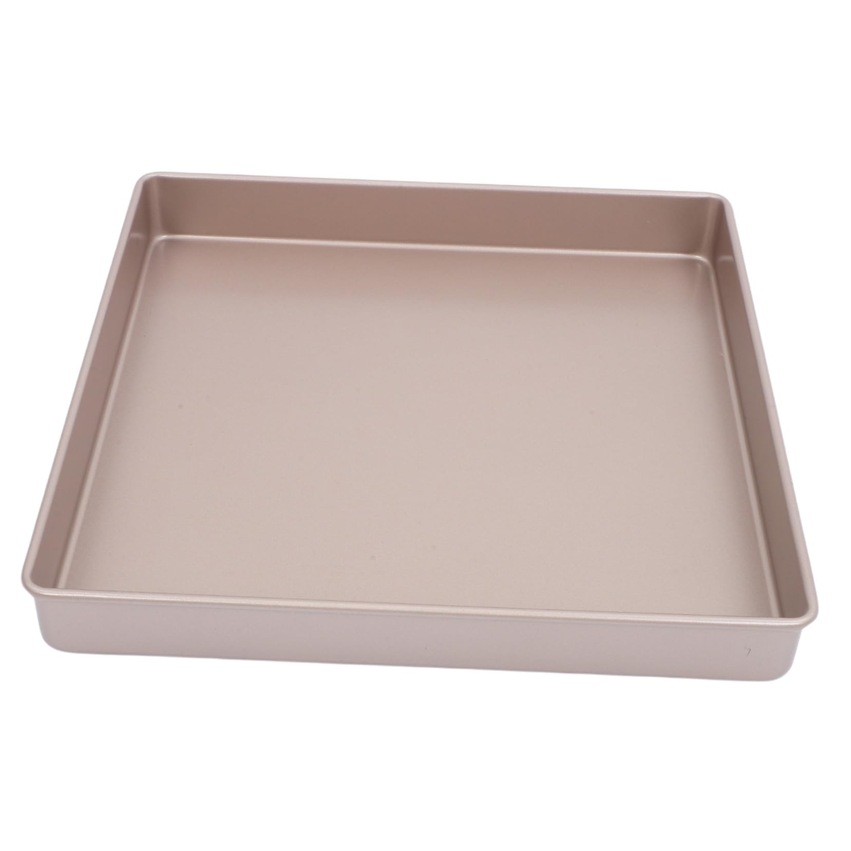 Cabilock Teglia Quadrata in Acciaio al Carbonio Teglia Antiaderente per Torte e Dolci Distribuzione Calore Uniforme Facile Rilascio e Pulizia