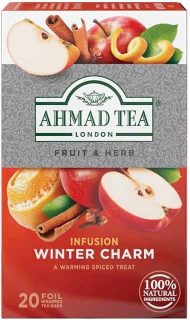 Ahmad Tea Winter Charm Fruit & Herbal Infusion - 20 Teabags