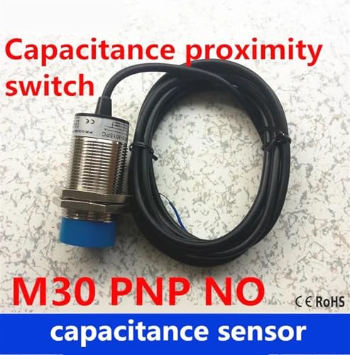 Capteur de proximite capacitif M30 detection precise 15 mm interrupteur PNP NO - 3