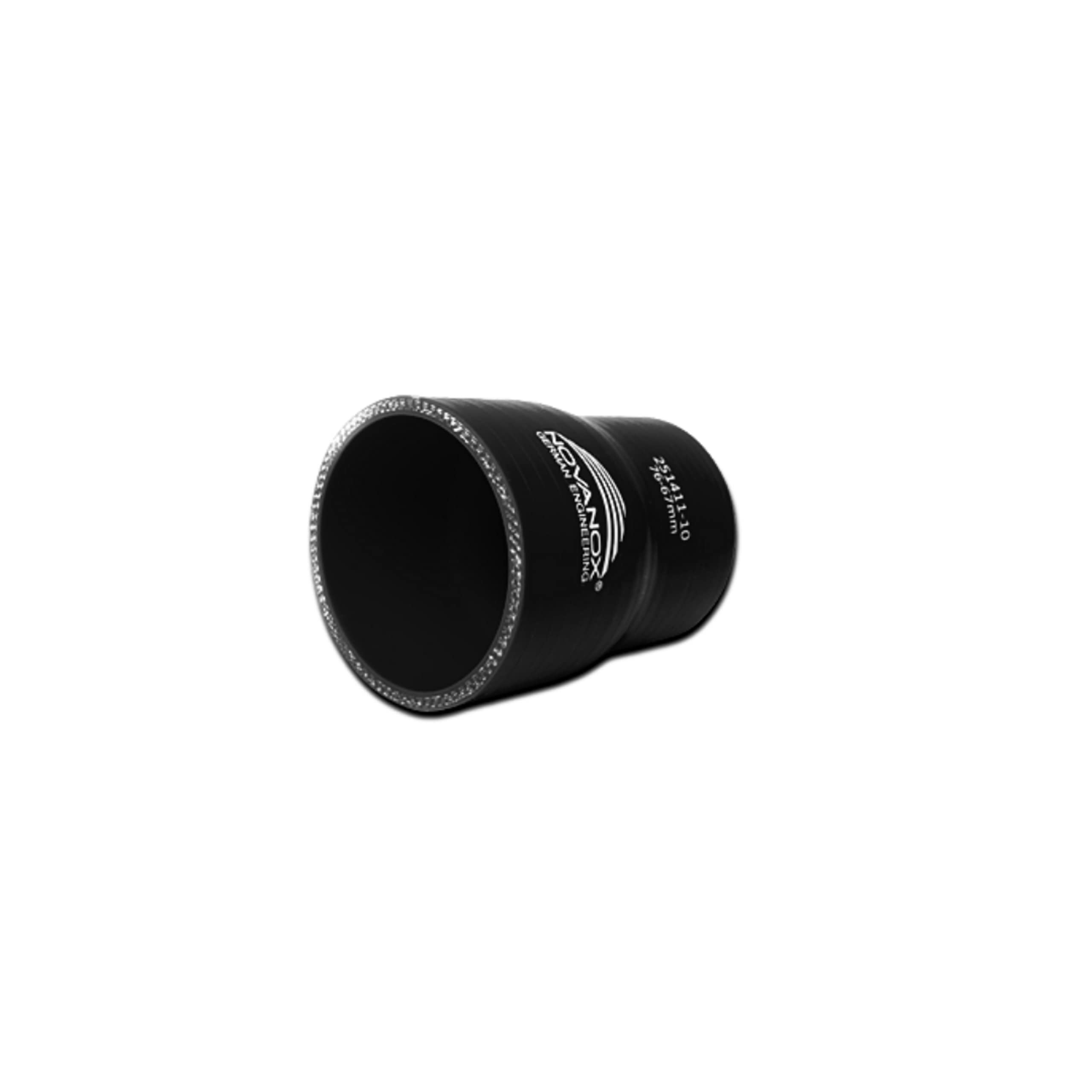 Partuto Tuyau Silicone Refroidisseur 135° 48 Mm ID - Raccord Silicone Noir Universel Intercooler 4,8 Cm