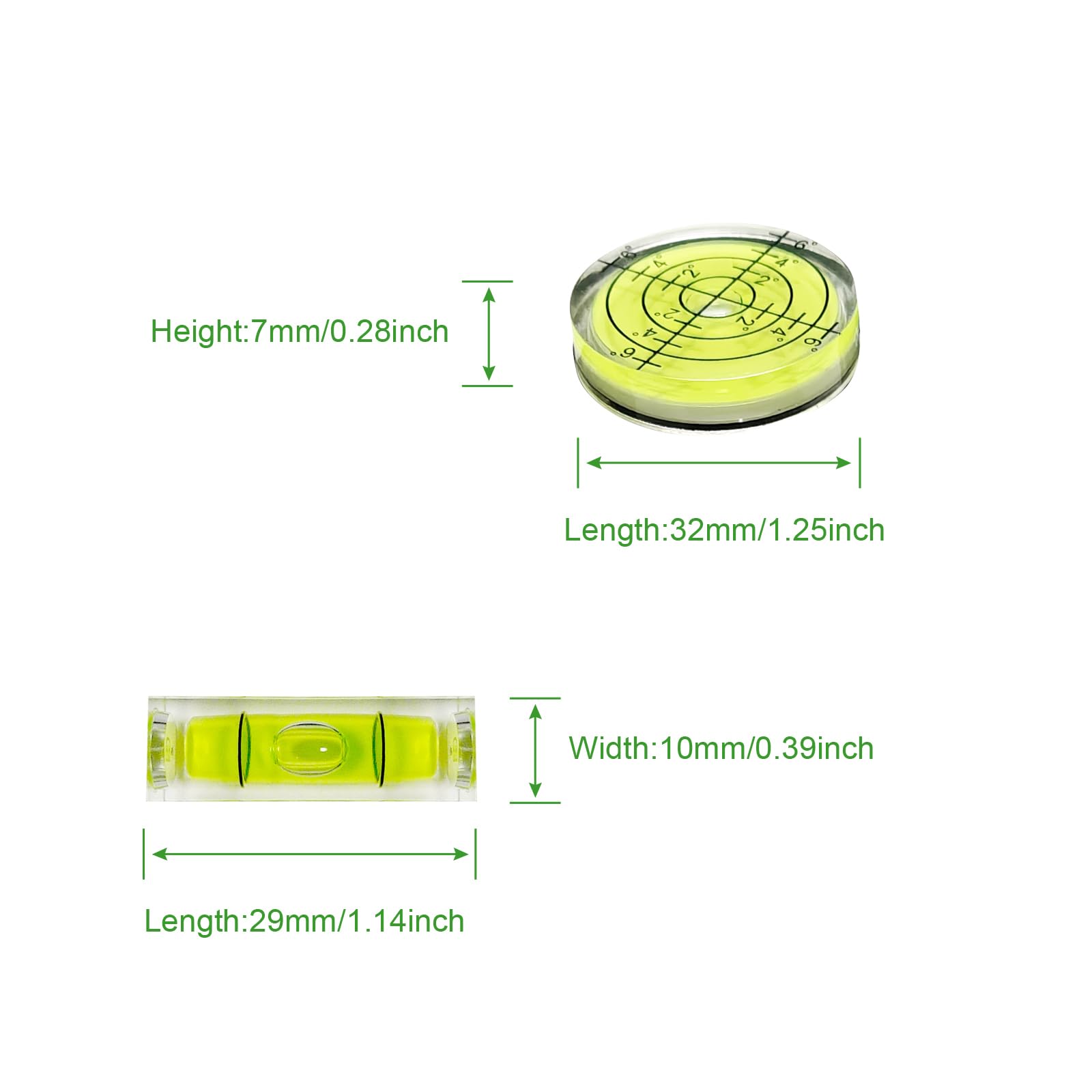 Mini Bubble Level Set - Precise Leveling for DIY -2