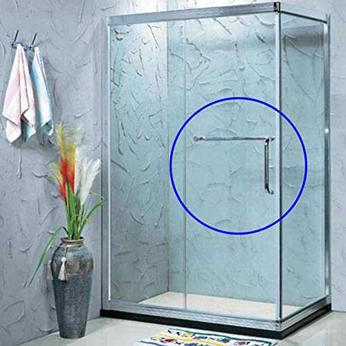Ensemble de poignées de porte de douche design en acier inox - 5