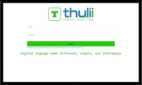 Thulii Digital Signage