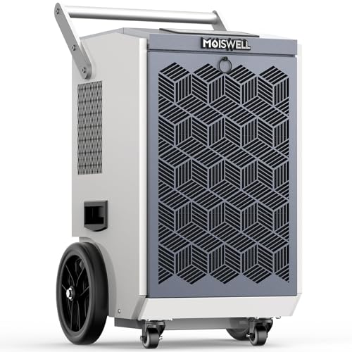 Moiswell 160 Pints Commercial Dehumidifier with Pump