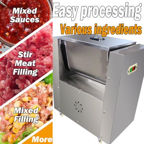 Mixer in use