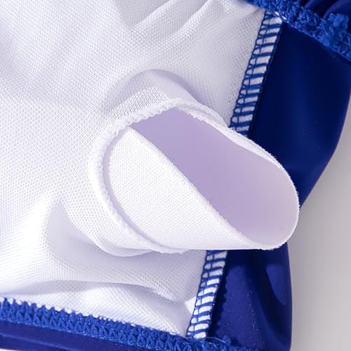 Image of Vogseek 6-16T Girls 3 Pieces Bikini Bathing Suit with Rash Guard Pants Quick Dry Swimwear Cover-Up Sets