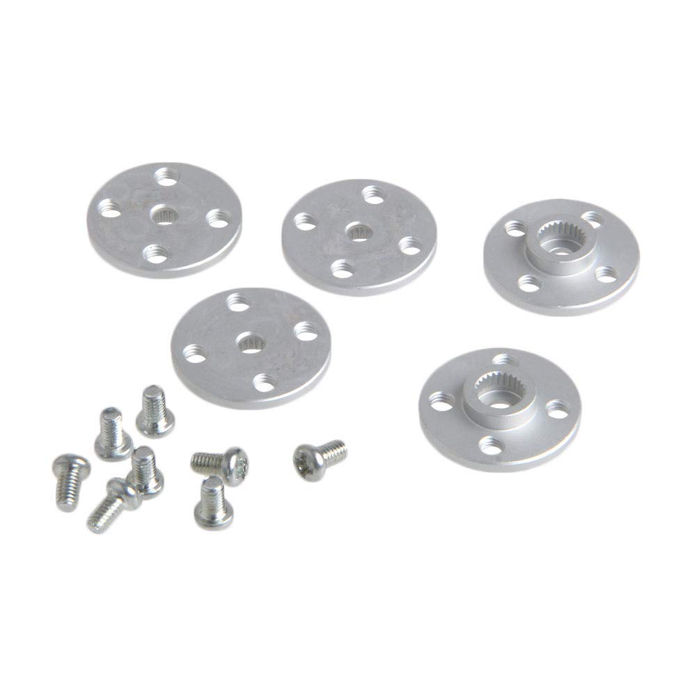 REES52 Mechanical Metal Arm Paw Horns for 25T x 20mm RC Robot Servos Round 5 Sets Disc (B07MC358X7) Amazon Price History, Amazon Price Tracker