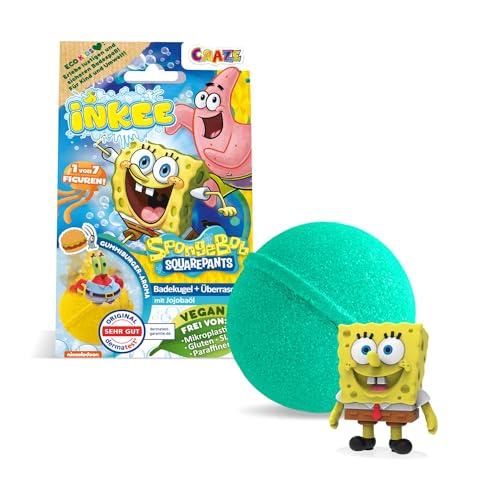 INKEE SpongeBob - Badebombe Kinder mit Überraschung - SpongeBob...
