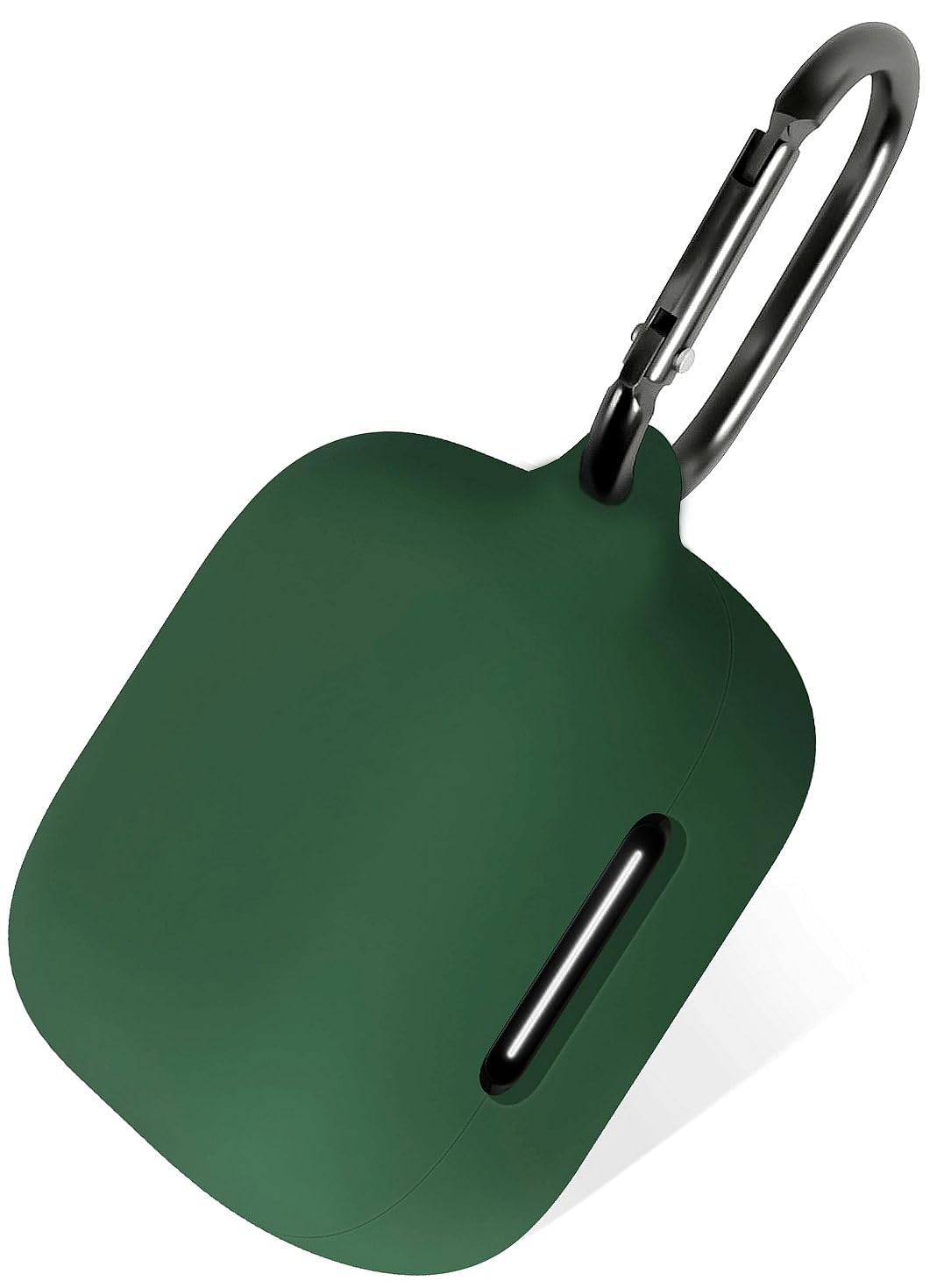 Geiomoo Silicone Case for Anker Soundcore P30i, Protective Cover with Carabiner (Emerald Green)