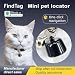 Vibbang Mini-Haustierortungsgerät für Katzen Hund, Kompatibel mit iOS & Android, Weltweite Standortverfolgung, Gepäckortung, Ortungsgerät für Haustiere und Gegenstände