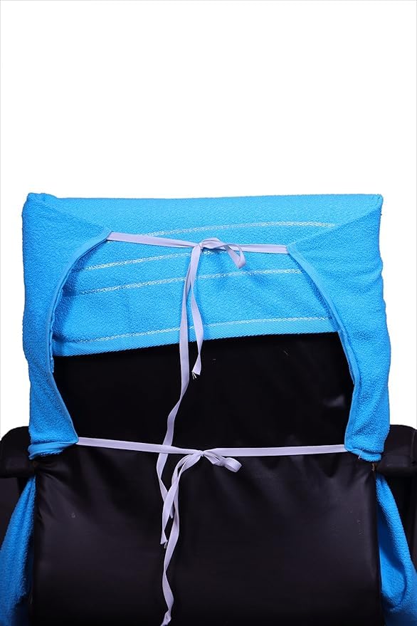 Image of Car Seat Towel Cover, Universal Size 76x152 cm, Soft and Comfortable Seat Protector for All Cars, Single Pack of 1 (1, Ch Sky Blue, 30x60inc.)