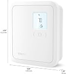Stelpro Programmable Electronic Thermostat for Baseboards and Convectors, Accurate Temperature Control, Energy Efficient - 3000W/240V - White (ST302P - 3000W)