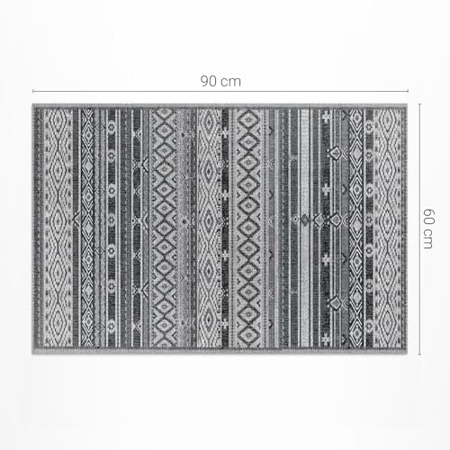 Tapis PVC maison deco 60x90 cm intérieur rectangle Floorart Design