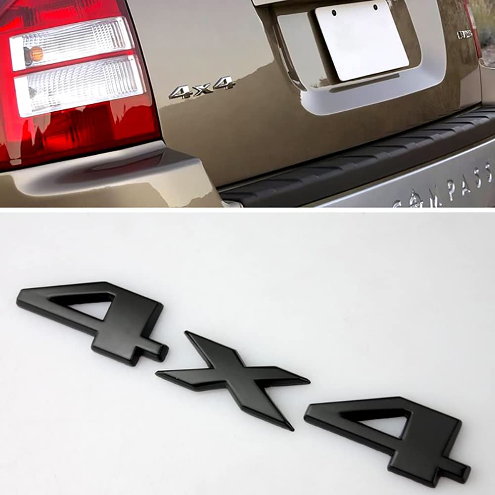 Elegante 3D 4x4 Auto Auto Logo Emblema Badge Adesivo Truck Auto Auto Auto Decalli (Ashown #38)