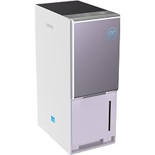 GarveeHome 7000 Sq. Ft Dehumidifier, Max 150 Pint/Day Energy Star Efficient 2025 Smart Compressor Dehumidifier for Basement with Drain Hose, Smart Humidity Control,Dehumidifiers for home