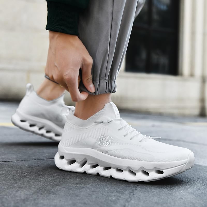 Men's Walking Running Tennis Cushioning Shoes ActiveFloat Non Slip Athletic Gym Workout Jogging Comfortable Sneakers - Image 2