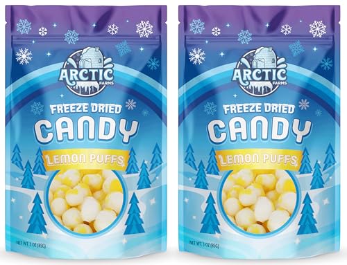 Caramelos ácidos de limón liofilizados Arctic Farms, pack de 2 miniatura 5