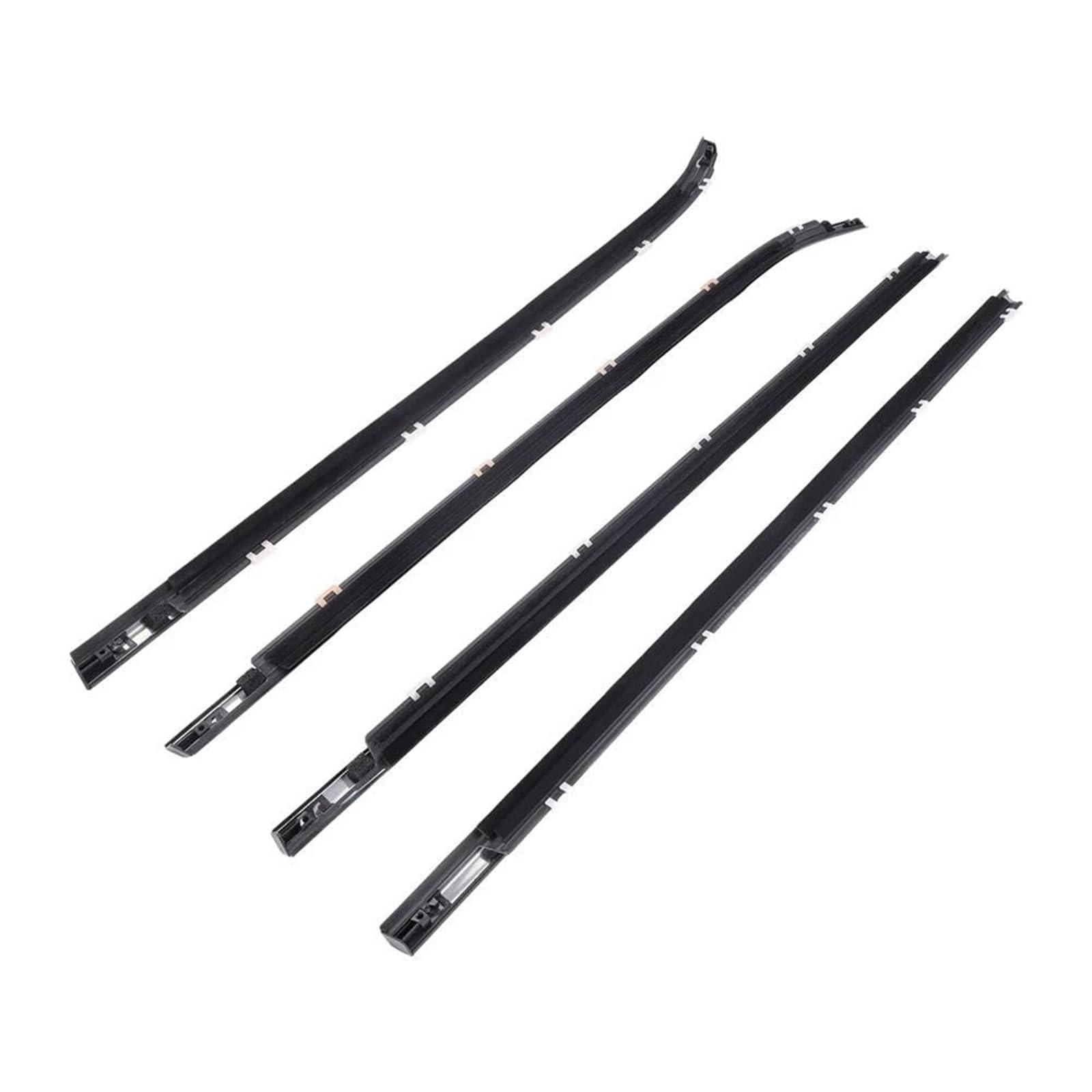 Spgsgmgtxt One Color For For I30 Fd Hatch 2007-2012 Window Weatherstrip Trim 4Pcs Beltline Molding