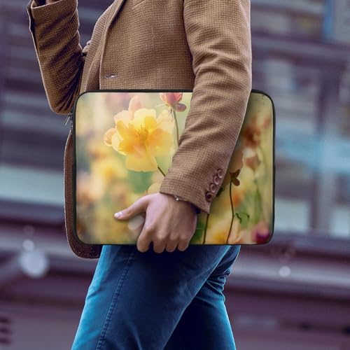 Funda para Laptop 10 Pulgadas con Diseño de Flores miniatura 6