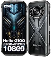 DOOGEE S Cyber Pro Rugged Smartphone Unlocked, 32GB+512GB Rugged Phone Android 14, 10800mAh Batte...