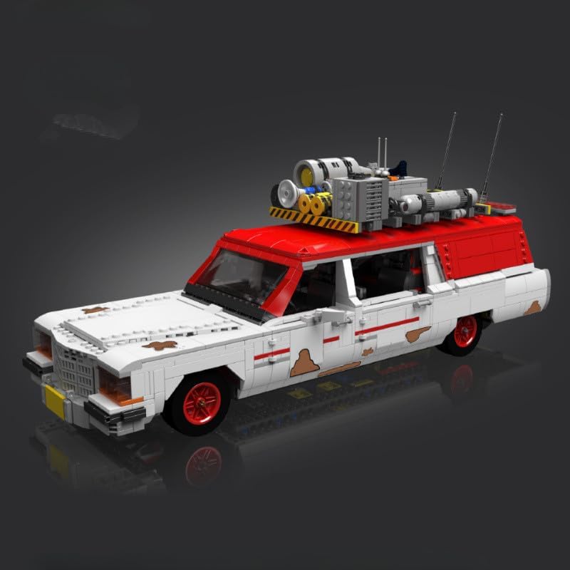 Mrkuriosity Bloque de construcción de modelo de auto fantasma, para amantes de los automóviles y fanáticos de los automóviles musculosos, para