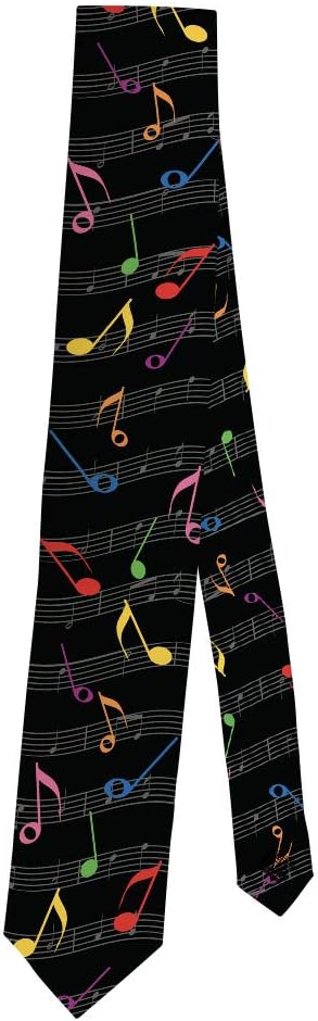 ThisWear Guitar Clothing Electric Guitar Tie for Men Musician Accessories Music Lovers Gifts Novelty Necktie