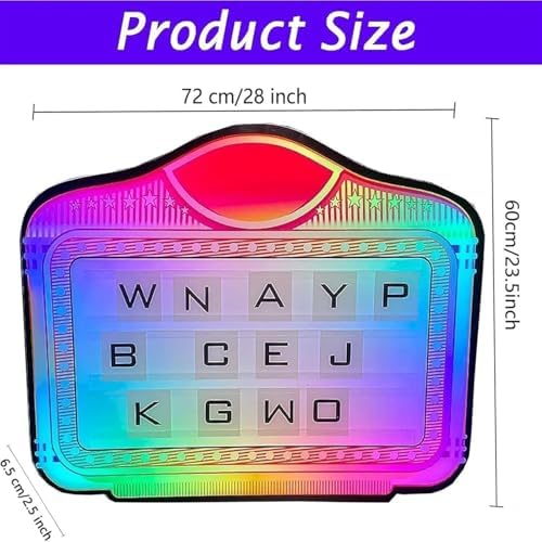 VIP Bottle Service Sign - LED Club Bottle Presenter with Hand-Holding Design, Colorful Changeable Letters for Nightclubs, Bars & Parties - Eye-Catching Billboard Display