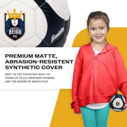 Franklin Sports NWSL Soccer Ball - Mini Size 1 - Seattle Reign - image 5
