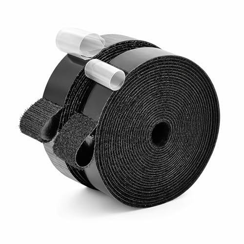 Boulton Hook and Loop Tape Self Adhesive Strip Tape 20mm x 3m | Stick on Sticky Back Fastening Roll Hook & Loop Roll | Self Adhesive Sticky Back | Hook-and-Loop Adhesion (20mm x 3m)