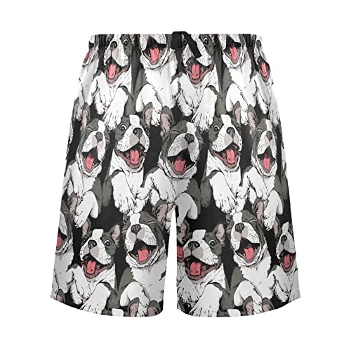 Ollabaky Pajama Shorts for Men Animal Pajama Bottoms Men's Lounge Sleep Shorts with Pockets2