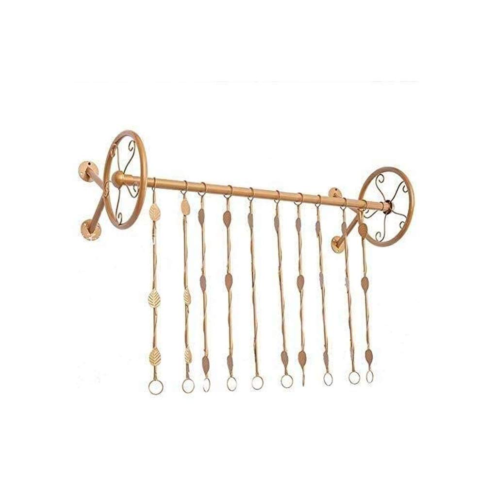 MOBYGKFY Nordic Coat Rack Wall-mounted Metal Hanger, Coat Hook Rack art Shelf Clothing Store Display Rack Wall