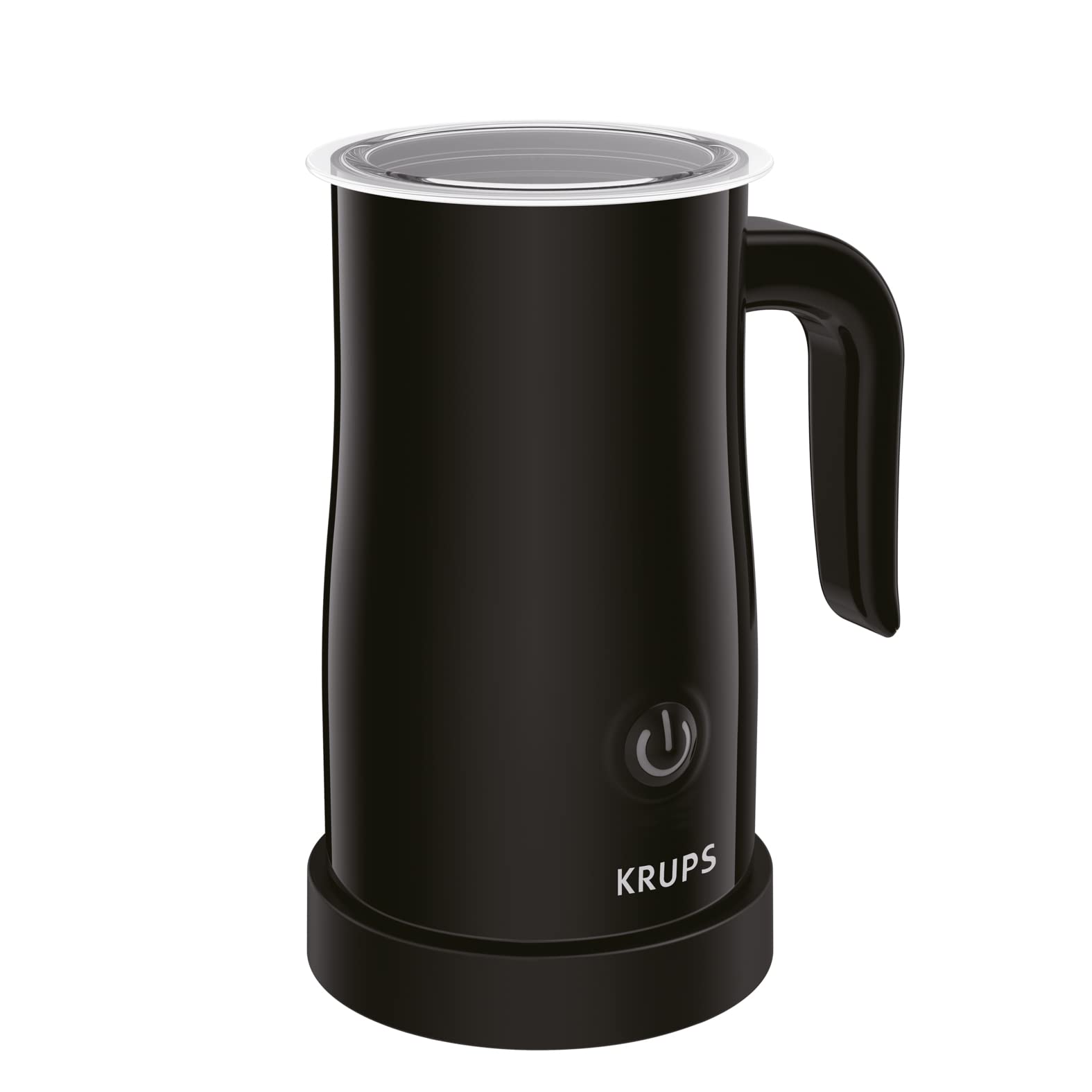 Krups XL1008 Mousseur a Lait Automatique Noir 2 Fonctions Grande capacité 500 W, 150 millilitres