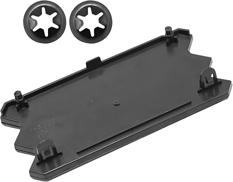 MDEOOSKY 53141-35060 Black & Silver Front Grille Garnish Sensor Cover, Replacement for Toyota Tacoma TRD PRO the 2018-2022