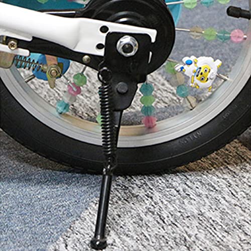 Tsnamay Suporte de bicicleta preto, 2 peças, suporte de bicicleta infantil, suporte de um lado, supo