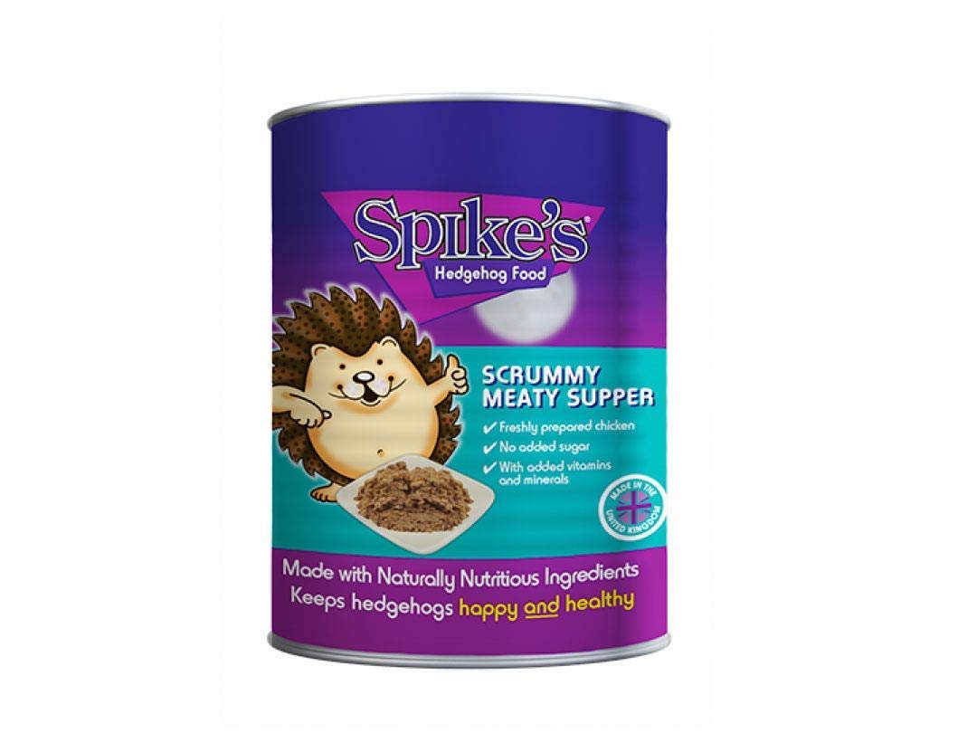 Spikes Hedgehog Scrummy Meaty Supper Can 12x395gm