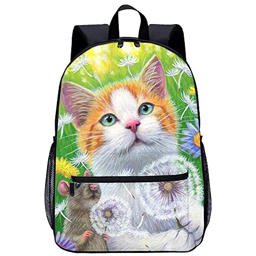 Mochila para notebook y libros con espalda acolchada