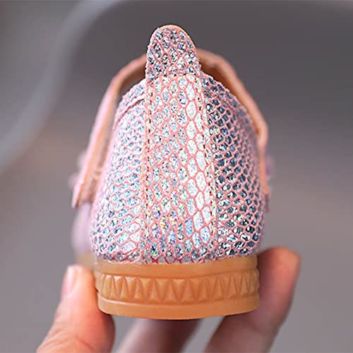EnJoCho Children Walking Shoes Summer And Autumn Fashion Cute Girls Casual Shoes Sequins Shiny Pearls Rhinestones Shoes4