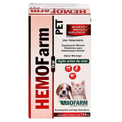 Suplemento Hemofarm Pet Biofarm 125ml
