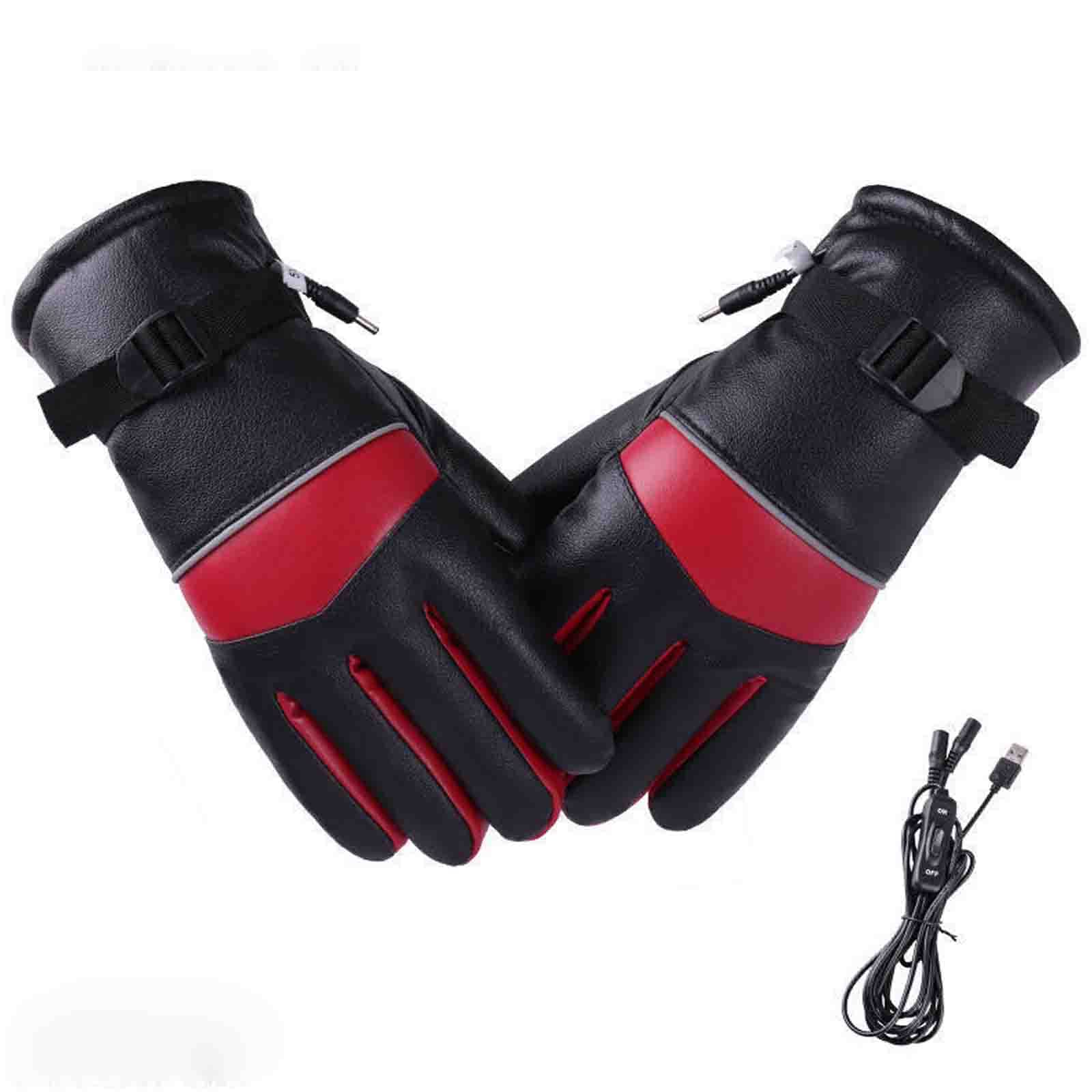 Gants chauffants tactiles CHEWYNP contre les mains froides en moto, vélo et ski