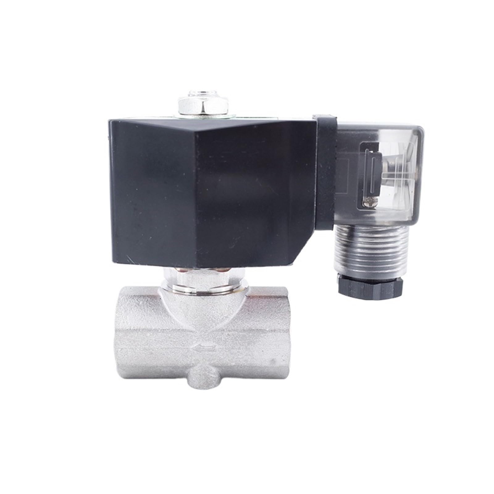Tmddikhzpv 1/2 Way Solenoid Valve 3/8" " 220V 24V Orifice 6Mm Stainless Steel 304(",Ac0v_50bar)