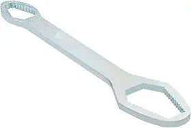 Kokay Chave Boca Fixa em Aço 8 a 22mm Cabeça Dupla Torx, Prata