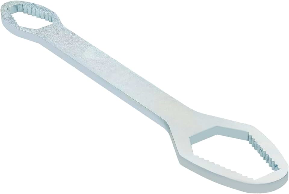 Kokay Chave Boca Fixa em Aço 8 a 22mm Cabeça Dupla Torx, Prata