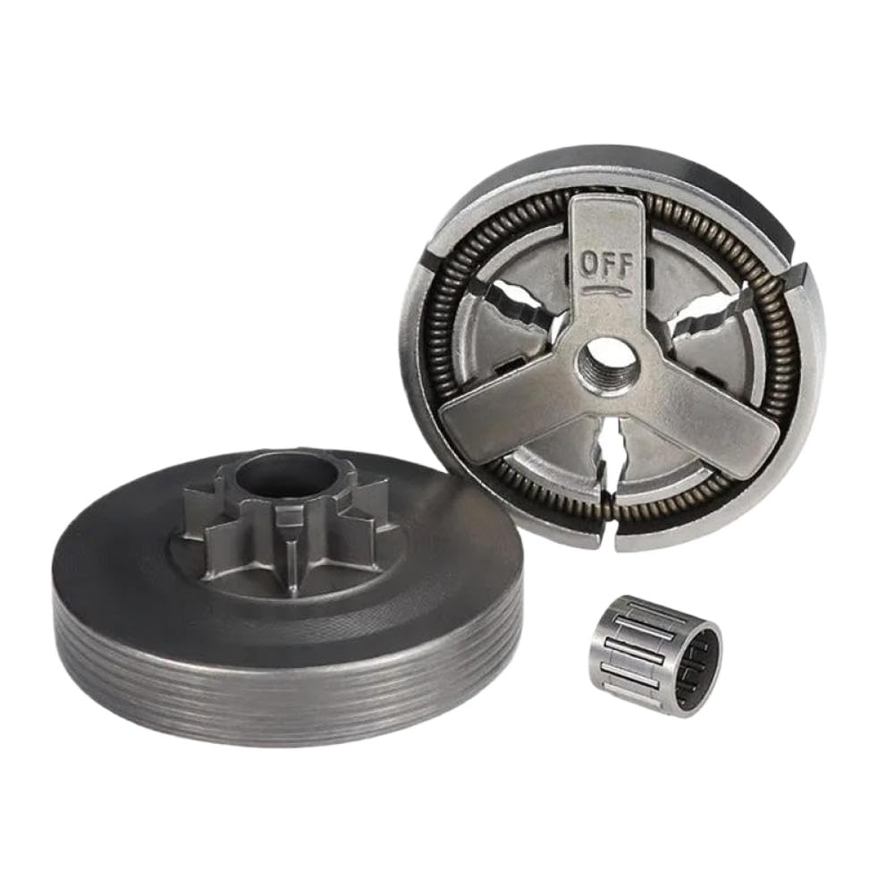 Clutch Drum Clutch Cover Needle Bearing Kit Compatible with 4500 5200 5800 45cc 52cc 58cc Chainsaw