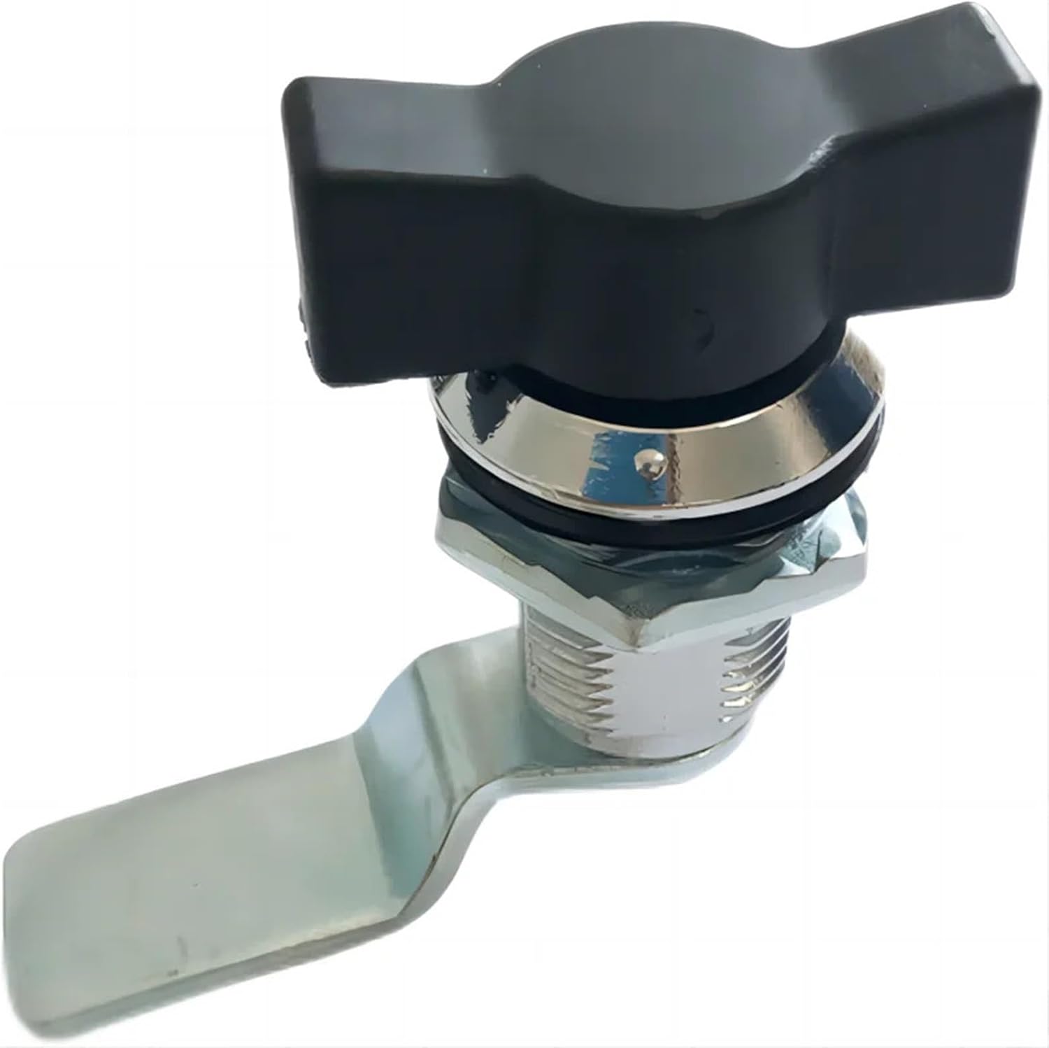 Zinc Alloy Quarter Turn Cam Locks for Mail Boxes Lock Cinet Head Wing Knob Type 1PCS(36mm-H0-Zinc)