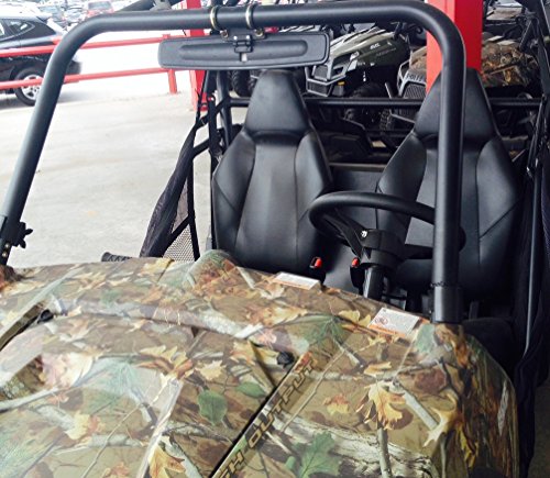 16.5" Extra Wide Panoramic Rear View Mirror For Round Roll Bar Units Polaris/John Deere Utv #TOP2