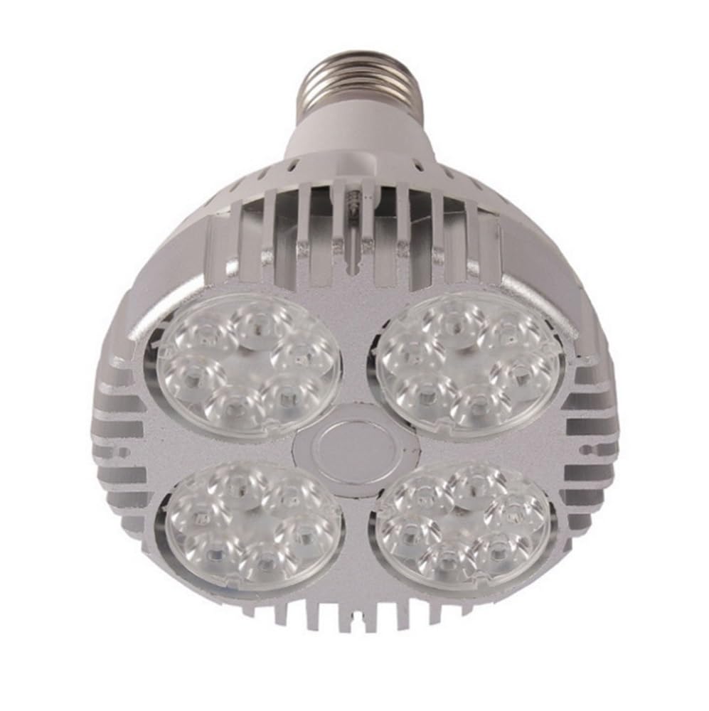 Jiaxu luces de amplio voltaje 4 unids/lote PAR30 bombilla de foco 30W AC85 ~ 265V fuente de luz G12/E27 tornillo lámpara fresca Super brillante LED tienda de ropa Bombillas para el hogar ( Color : Col